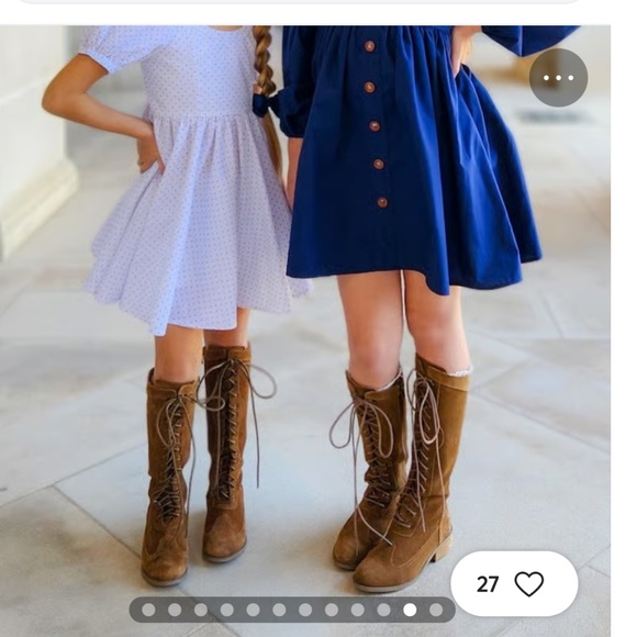 Joyfolie Indy Leather Boot in Brown Y3 - Picture 4 of 11